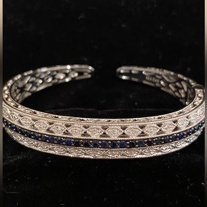 Bracelet with Sapphire and diamond